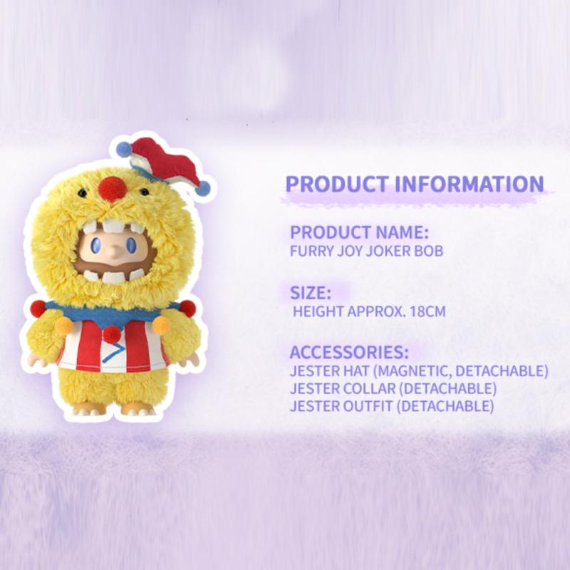 [FINDING UNICORN] FARMER BOB Furry Joy Joker Bob Hanging Card Cute Figures Desktop Ornament Collectible Toys Birthday Gifts  H9X7SZWMRT
